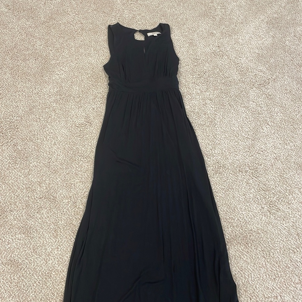 Loft key hole maxi dress